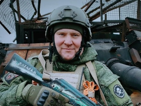 Credit: VKontakte PATRIOT; Cropped photo of Andrey Berdnikov