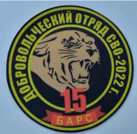 Credit: OK Alexander Cherepanov; BARS-15 patch